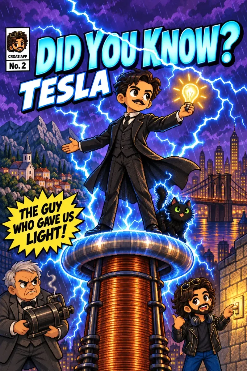 Tesla, broj 2 kolekcije Did you know?