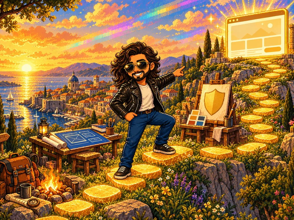 Ilustración de la skill de The Mariscal para crear sitios web